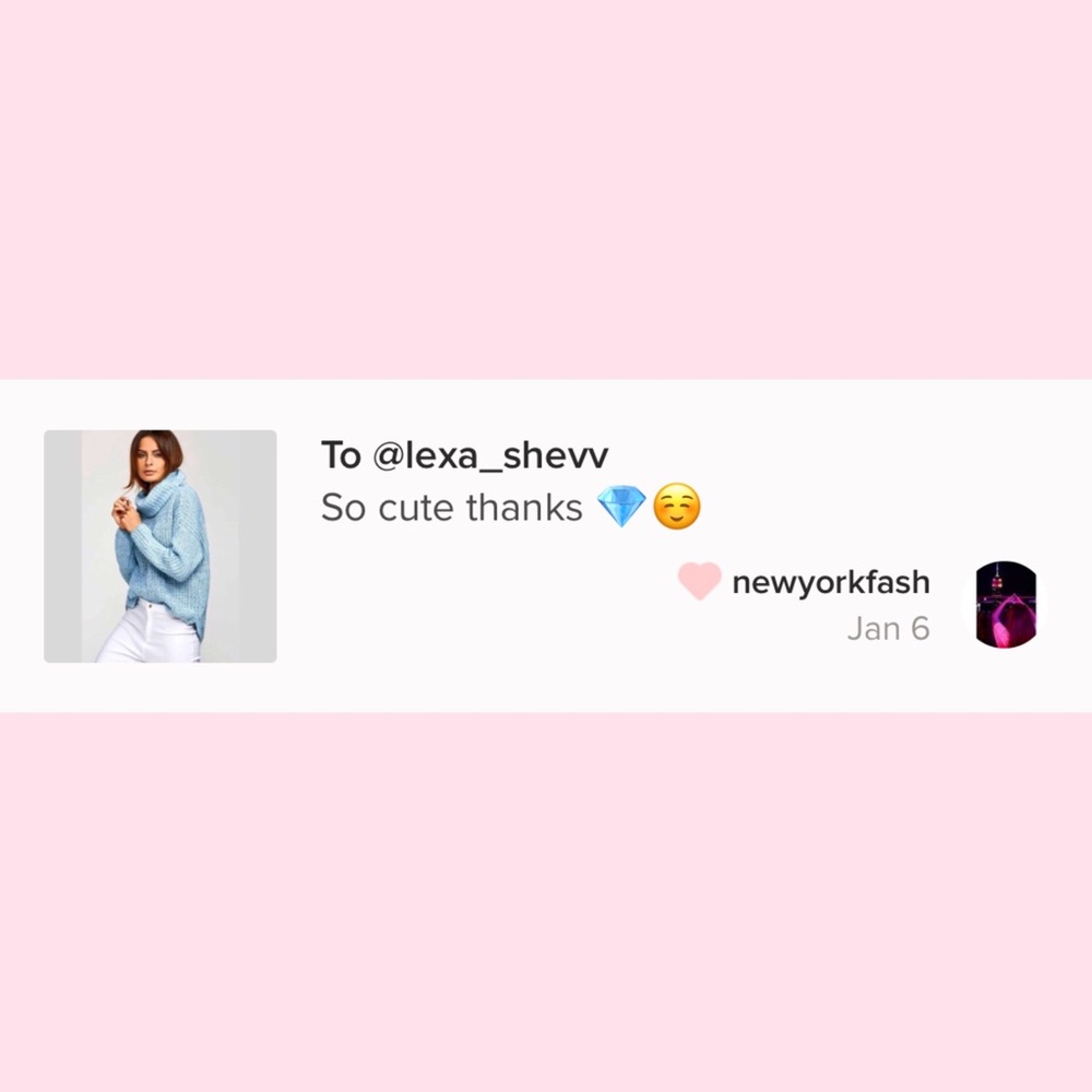 SOLD OUT❄️ Soft Blue Sweater - Picture 8 of 8